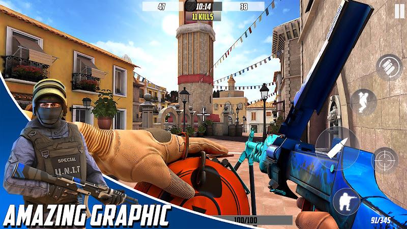 Schermata Hazmob: FPS Gun Shooting Games 3