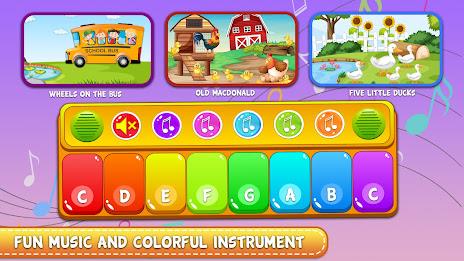 Piano Game: Kids Music Game Capture d'écran 0