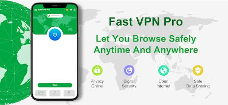 Fast VPN Pro - Secure Proxy 스크린샷 0