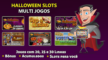 Halloween Slots 30 Linhas Capture d'écran 1