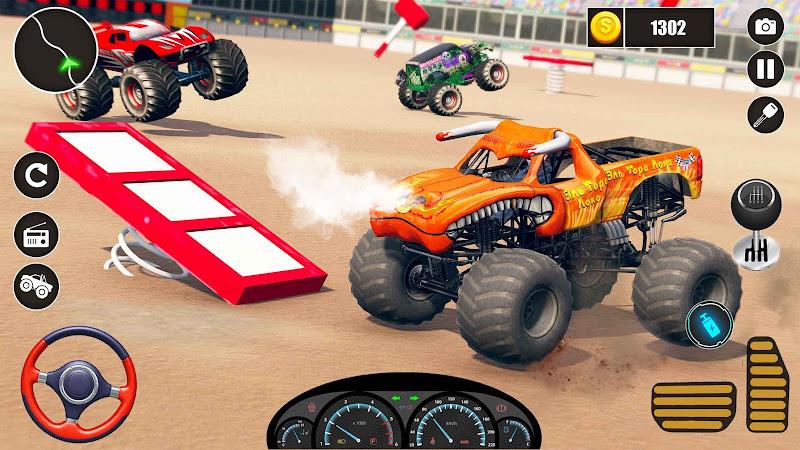 Monster Truck Demolition Crash Schermafbeelding 2