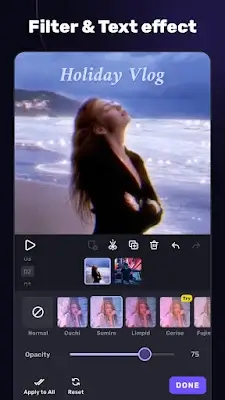 VivaCut - Editor de videos Pro Captura de pantalla 1