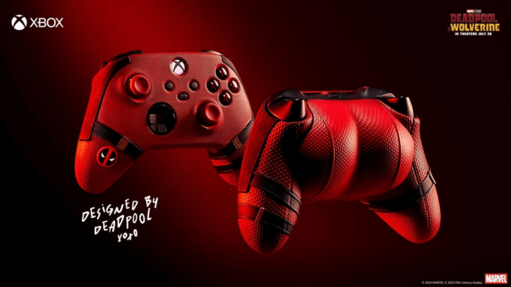 Deadpool's Xbox dan pengawal pengawal dengan sentuhan