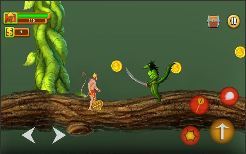 Hanuman Adventure Indian game Screenshot 2