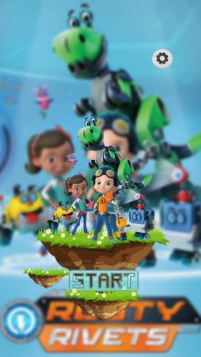 Rusty Rivets Car Driving Games Captura de tela 0