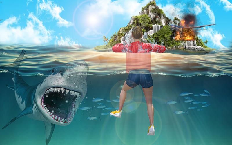 Megalodon shark fish eater 스크린샷 3