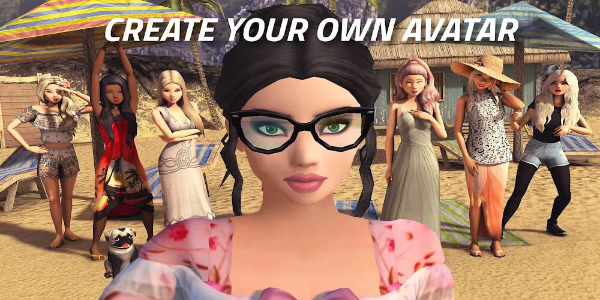 Avakin Life - 3D virtual world MOD Captura de tela 0