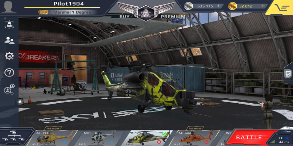 SkyBreakers Helicopters Captura de pantalla 0