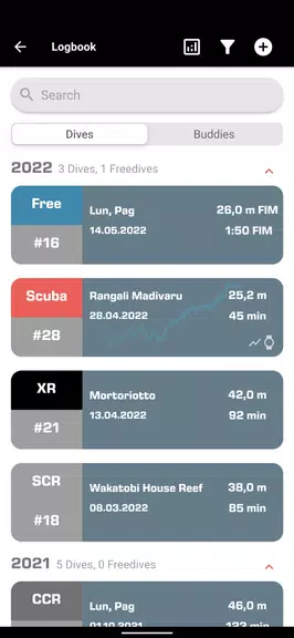 Mares App スクリーンショット 1