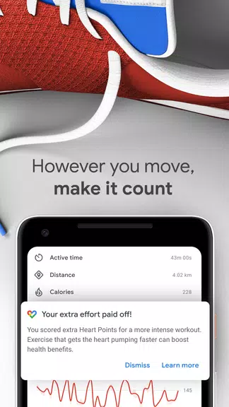 Google Fit: アクティビティ記録 スクリーンショット 2
