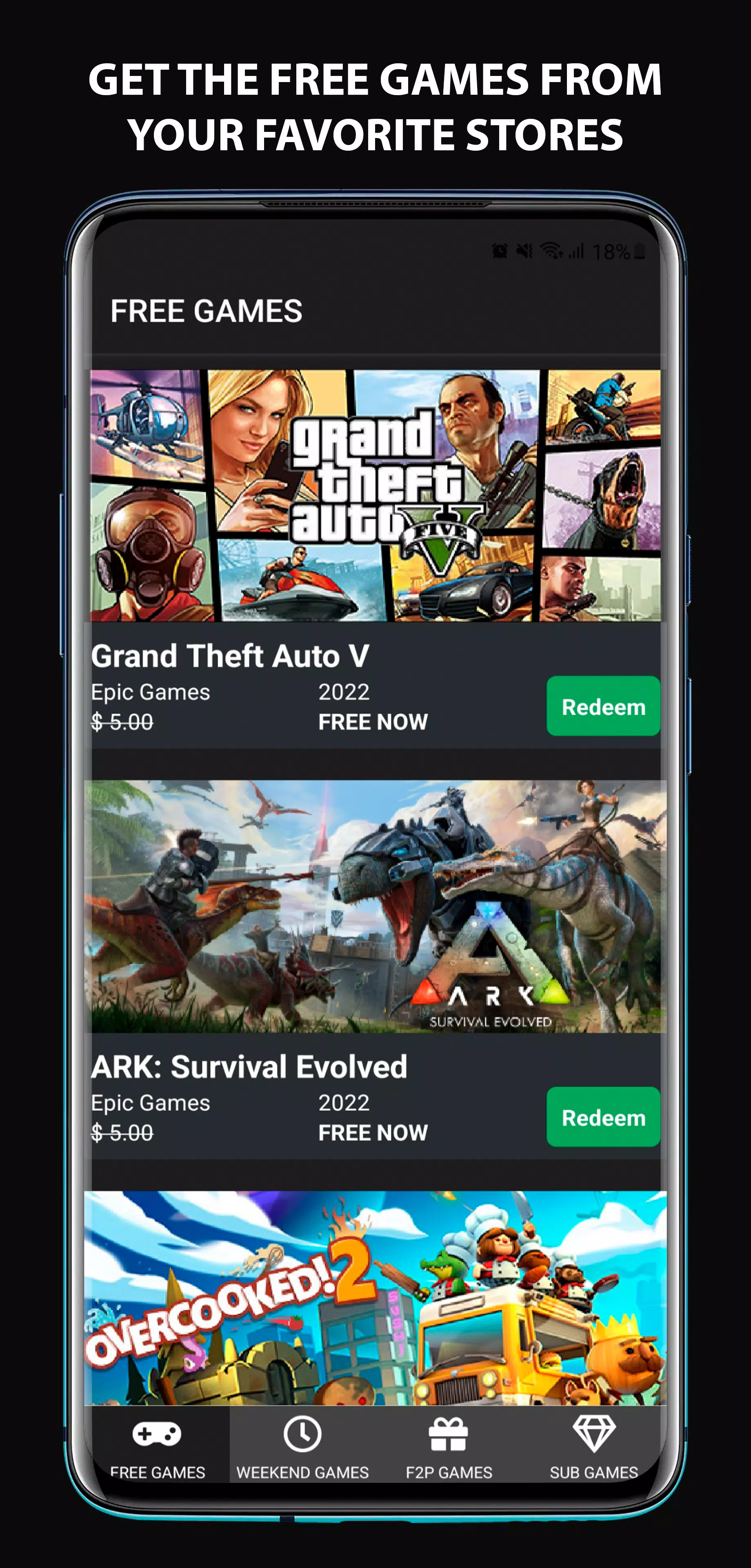 Epic Freebie Games Radar ภาพหน้าจอ 0