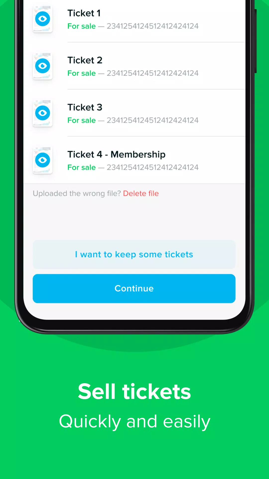 TicketSwap - Buy, Sell Tickets Screenshot 3