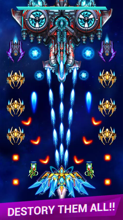 Galaxy sky shooting Screenshot 2