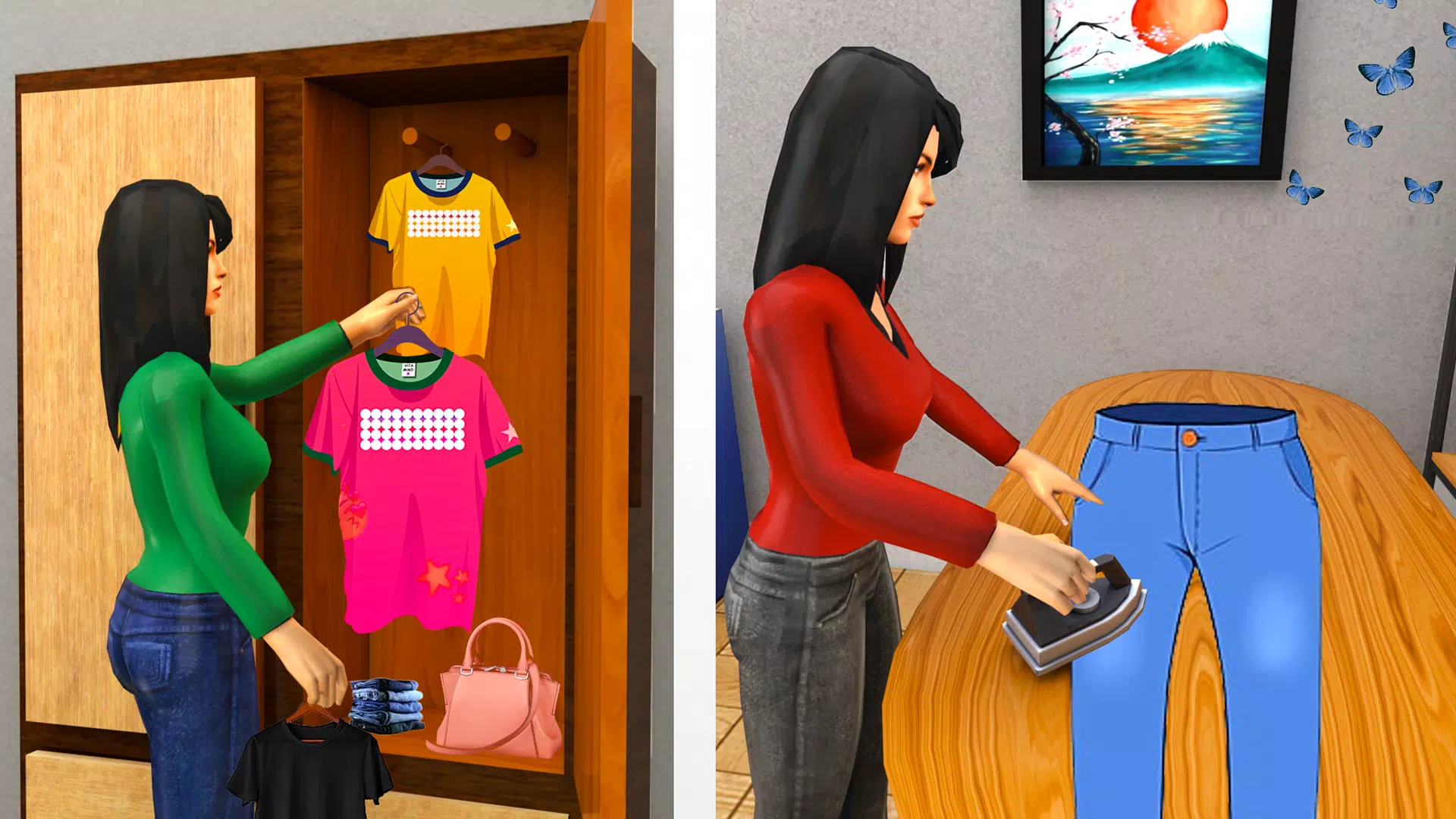 Virtual Mother Single Mom Sim Ekran Görüntüsü 2