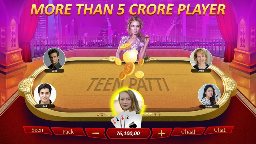 Teen Patti Gold + flash rummy poker callbreak Capture d'écran 1