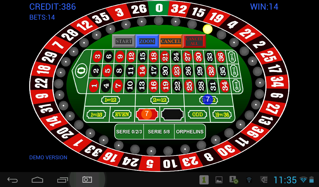 Round Roulette Demo Zrzut ekranu 1