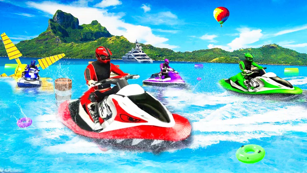 Jet Ski Racing Simulator Games Скриншот 2