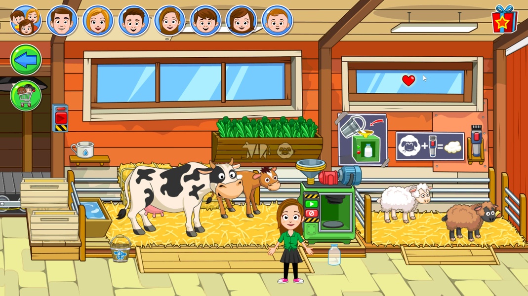 Schermata My Town Farm Animal game 3