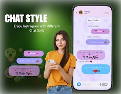 Chat Style - Fonts Keyboard ภาพหน้าจอ 2