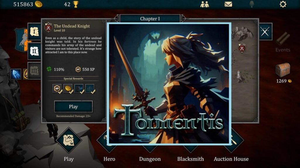 Tormentis Dungeon RPG: Bauen Sie Ihren eigenen Dungeon auf Android!