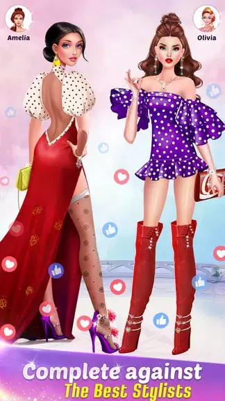 Fashion Game: Makeup, Dress Up ภาพหน้าจอ 1