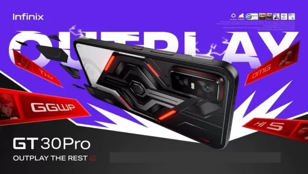 Infinix釋出全新預算遊戲手機GT 30 Pro