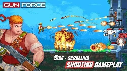 Gun Force: Action Shooting Schermafbeelding 0