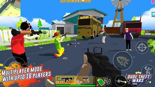 Dude Theft Wars Shooting Games Zrzut ekranu 0