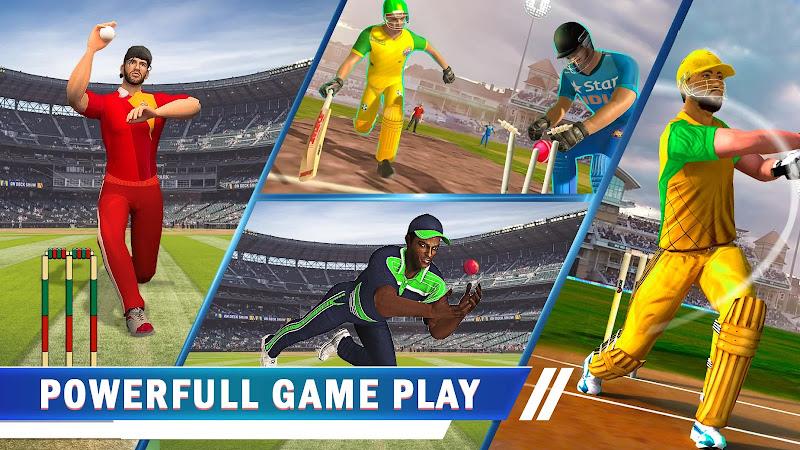 World Cricket Match Game Captura de pantalla 1