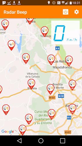 Radar Beep - Radar Detector স্ক্রিনশট 1