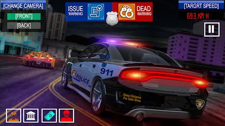 Car Game - Police Car Chase Zrzut ekranu 3