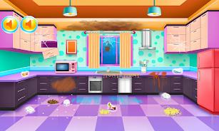 burger maker game cooking Schermafbeelding 1