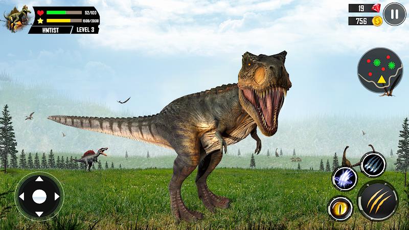 Dinosaur Simulator 3d Games ဖန်သားပြင်ဓာတ်ပုံ 3