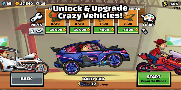 Hill Climb Racing 2 Ảnh chụp màn hình 2