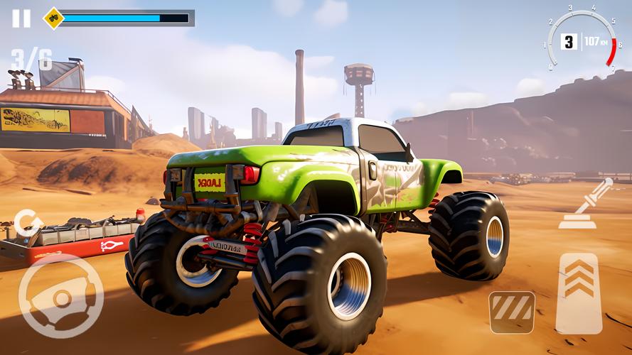 4x4 Monster Truck Racing Games Tangkapan skrin 0