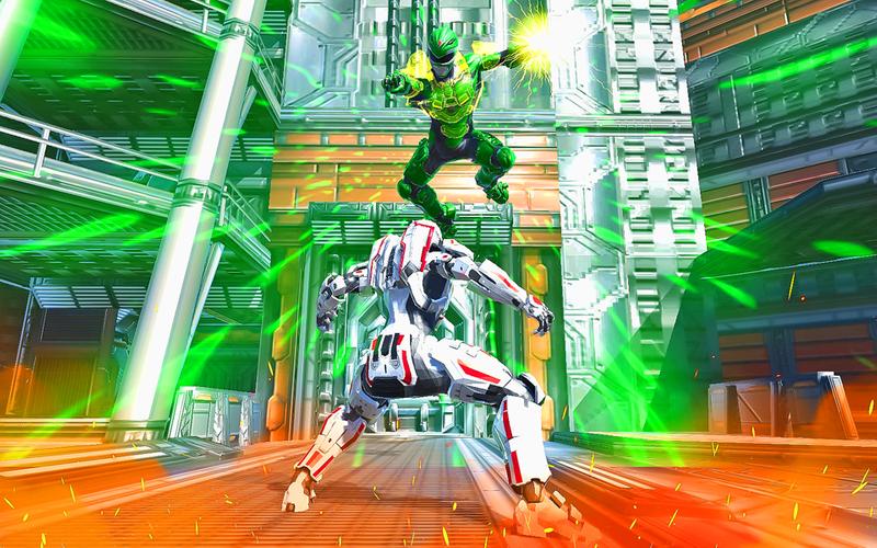 Hero Dino Robot Warrior Battle ภาพหน้าจอ 1