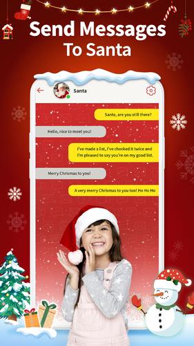 Santa Prank Call: Fake video Captura de pantalla 2