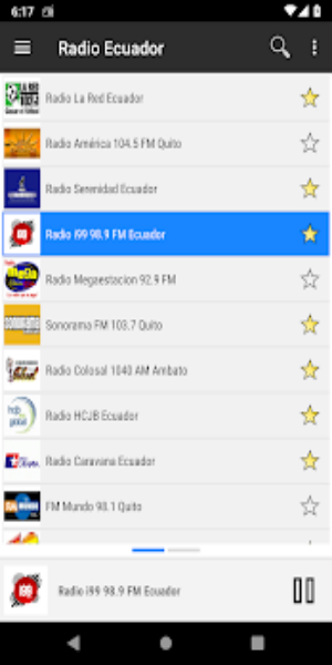 RADIO ECUADOR : Free Ecuadorian stations live スクリーンショット 1