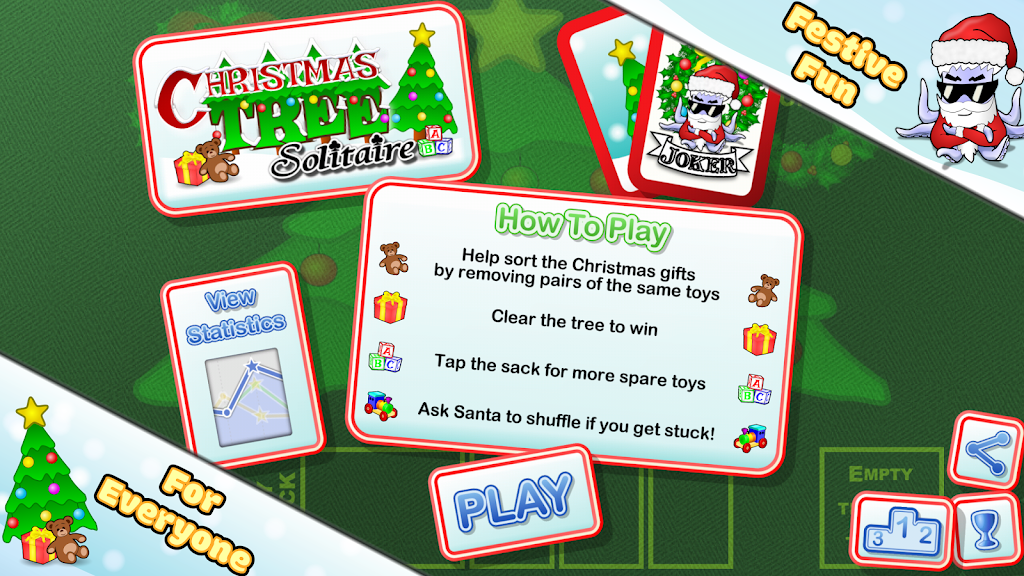 Christmas Tree Solitaire Captura de tela 3