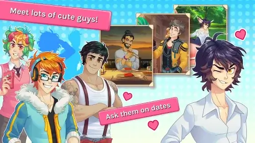 Blush Blush - Idle Otome Game ภาพหน้าจอ 0