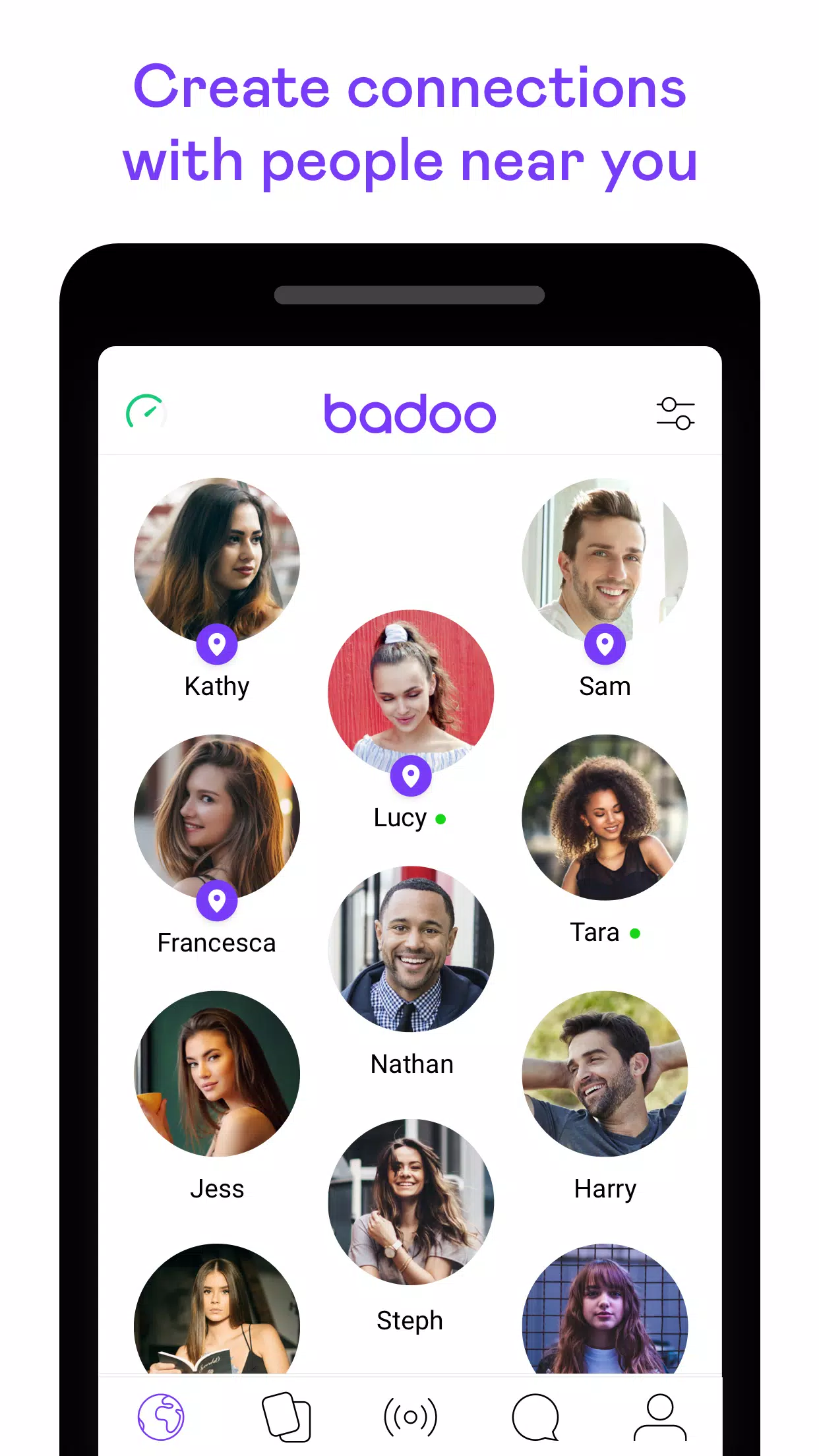 Badoo Lite Zrzut ekranu 2