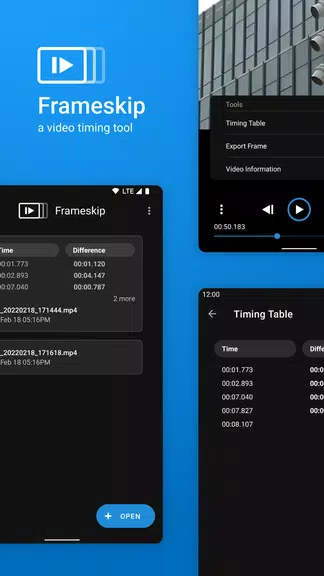 Frameskip - Video Timing Tool应用截图第0张