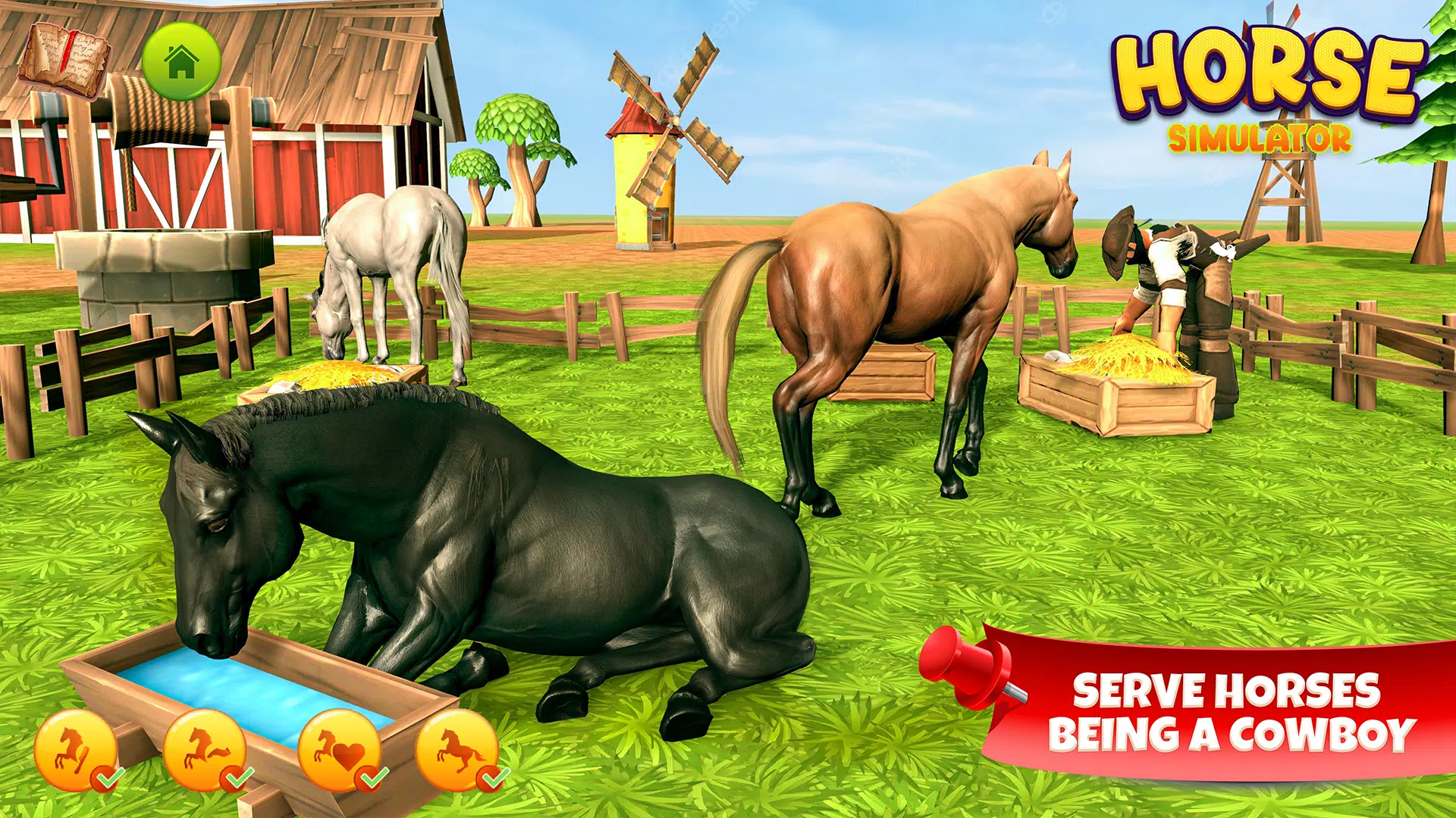 Horse Simulator Family Game 3D应用截图第1张