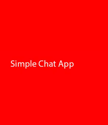 Simple Chat App Capture d'écran 2