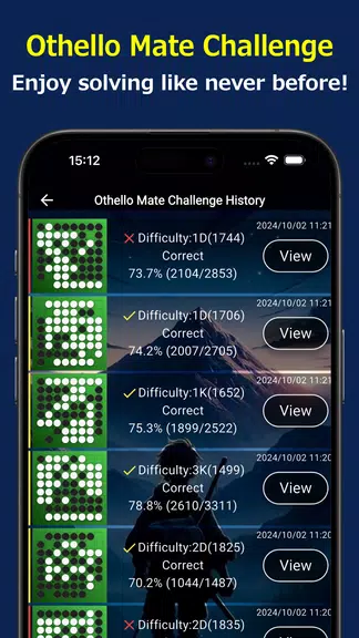 Othello Quest - Online Othello Schermafbeelding 3