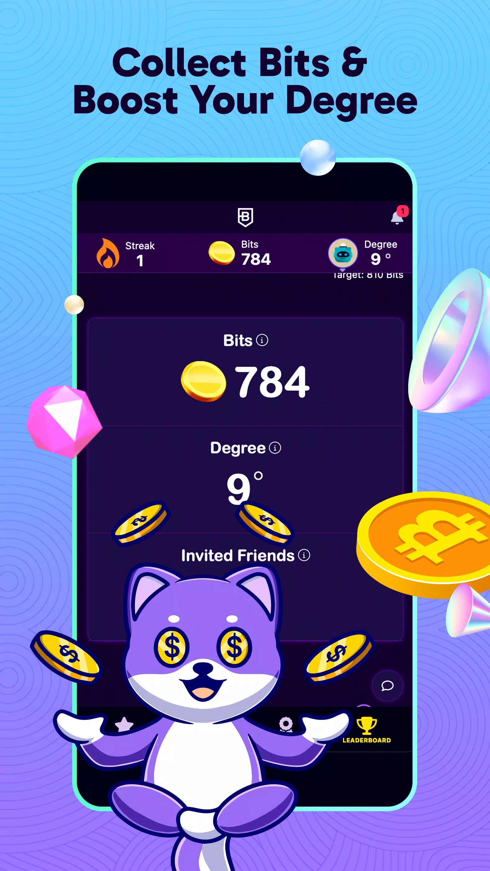 BitDegree: Play & Earn Crypto Ảnh chụp màn hình 3