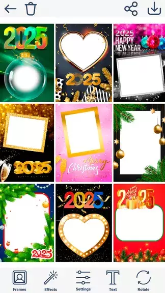 Christmas Photo Frames & Cards Captura de tela 1