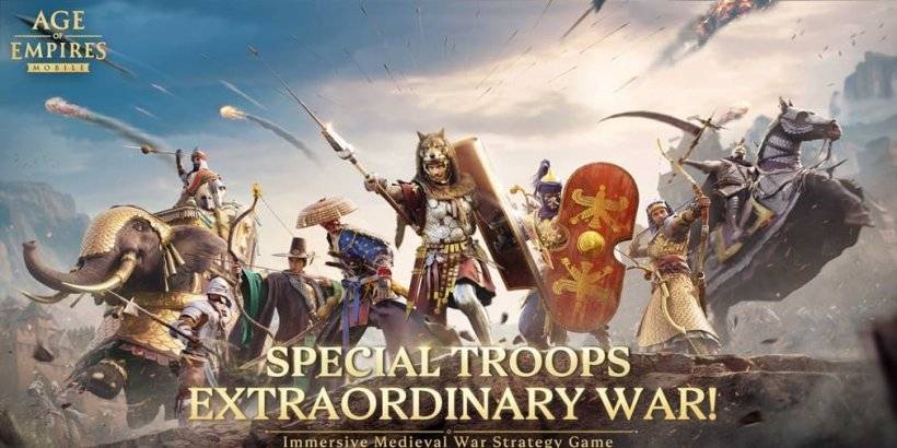 Age of Empires Mobile adiciona novo sistema de tropas mercenárias