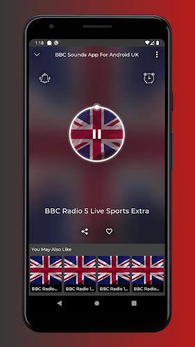 BBC Sounds App For Android UK ภาพหน้าจอ 1