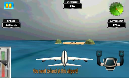 Plane Pro Flight Simulator 3D Capture d'écran 3